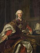 Alexander Roslin Portrait of Count Georg Adam von Starhemberg oil painting on canvas